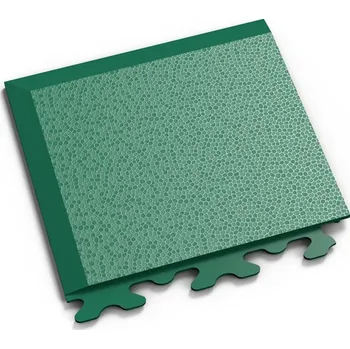 Dlažba Dlaždice rohová A Fortelock Machine invisible hadí kůže GREEN