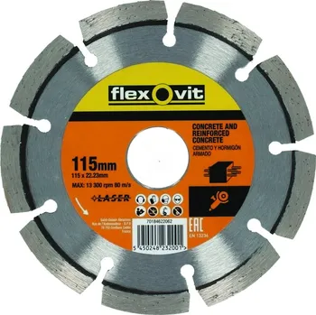 Řezný kotouč Kotouč řezný DIA Flexovit SR Laser 115×22,23×7 mm