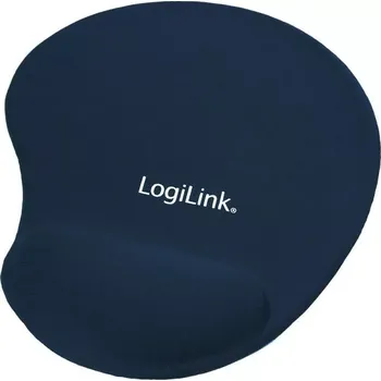 Podložka pod myš LogiLink ID0027B podložka pod myš s opěrkou pod zápěstí ergonomická modrá