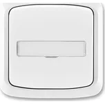Tlačítko kompletní řazení 1/0 ABB Tango bílá
