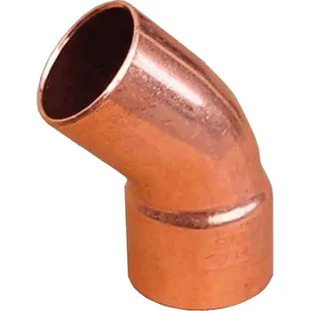 Vodovodní potrubí Oblouk 45° pájecí Sanha Cu 5040 15 mm MF