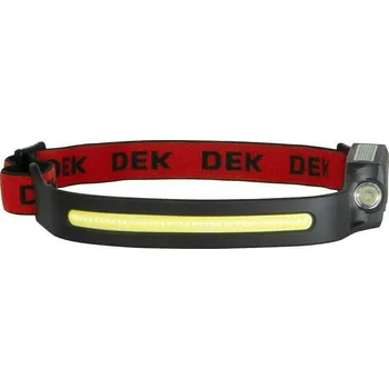 Čelovka Svítilna LED čelová se senzorem DEK AKU