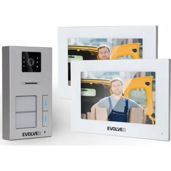 Centrální jednotka pro chytrou domácnost EVOLVEO DoorPhone AP2-2 drátový videotelefon pro dva byty s aplikací