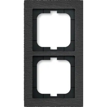 vypínač Rámeček ABB Busch-axcent dvojnásobný břidlice