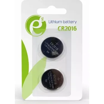 Článková baterie Knoflíková baterie CR2016 – 2 ks