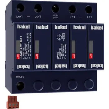 svodič přepětí Svodič přepětí DC T1+T2 Hakel HLSA12,5 PV 1000 S