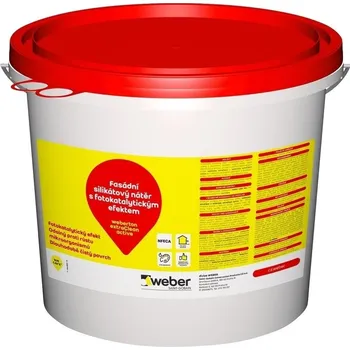 Fasádní barva Barva fasádní weberton extraClean active MO1D 5 kg
