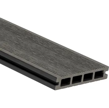 Terasové prkno Prkno terasové WPC PERI OSK duté grey 25×140×4000 mm