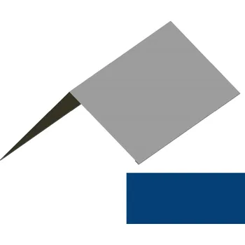 Střecha DEK Hřebenáč RS416S-90 SP&nbsp;25 RAL 5010 modrá