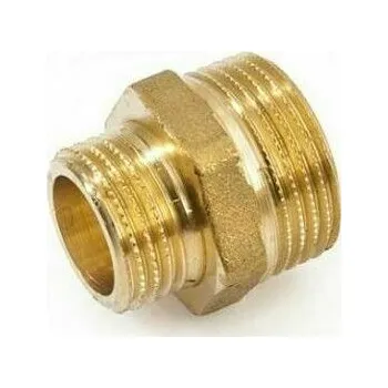 Instalatérský materiál Vsuvka mosazná redukovaná 1/4"×1/8" MM