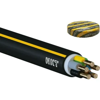 elektrický kabel Kabel CYKY-J 5× 2,5 RE 100 m/bal.