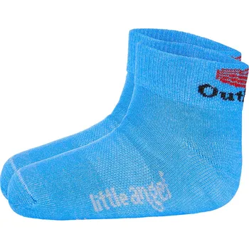 Dívčí oblečení Little Angel ponožky dětské nízké Outlast® - modrá Velikost: 30-34 | 20-22 cm