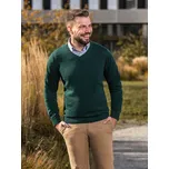 FERATT Pánský svetr NIKO tmavě zelený Velikost: M