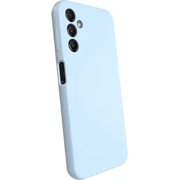 Pouzdro na mobilní telefon Picasee Liquid case na Samsung Galaxy A14 4G A145R - Vlastní gravírování - Modrá