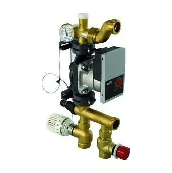 Stanice regulační Uponor FLUVIA T Push-23-B-W s čerpadlem