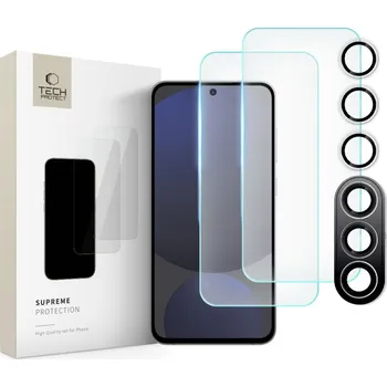 TVRZENÉ SKLO TECH-PROTECT SUPREME SET GALAXY S24 FE CLEAR
