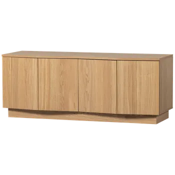 Televizní stolek WOOOD TV stolek ZUMA hnědý 133 cm