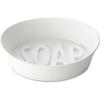 Mýdlenka Miska na mýdlo SOAP, bílá, plast, KOZIOL