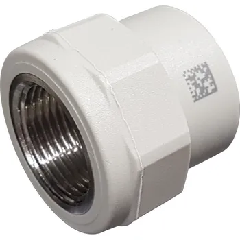 Vodovodní potrubí Koleno nástěnní průchozí PP-R D25×1/2"