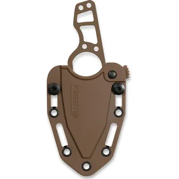 Bojový nůž First Tactical® Nůž s pevnou čepelí Scorpion Mini Tanto - stříbrný, Barva: Coyote