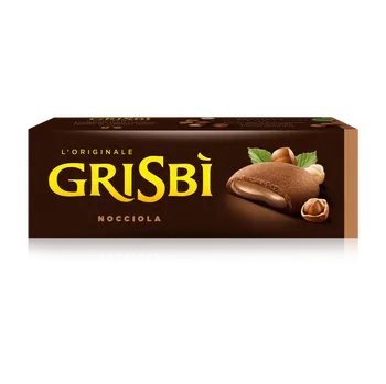 Grisbì Grisbi sušenky plněné lískooříškovým krémem (Nocciola) 135g
