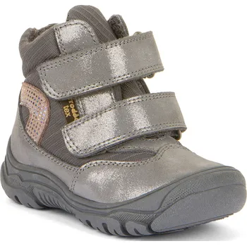 Dívčí obuv FRODDO ZIMNÍ OBUV G2110146-1 GERY/SILVER (28) - 3850391659458