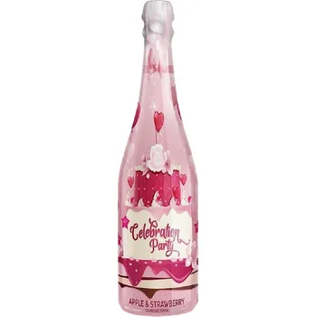 Víno DĚTSKÝ SEKT - CELEBRATION 0,75L - příchuť jablko + jahoda