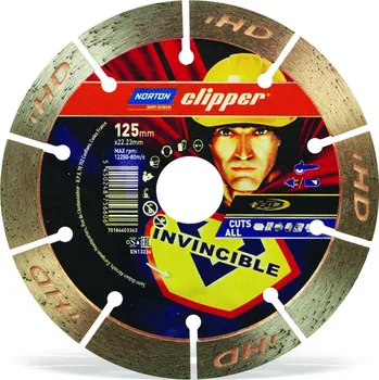 Řezný kotouč Kotouč řezný DIA Norton Invincible 125×22,23 mm