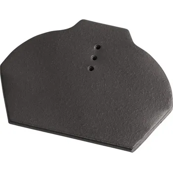 TONDACH Ukončení hřebene spodní 21 cm Tondach engoba černá Stodo