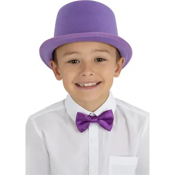 Dětský klobouk, fialový