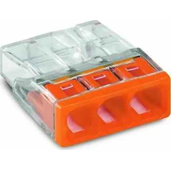 Svorka krabicová nasouvací Wago 2273-203 oranžová 30 ks