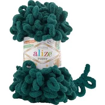 Galanterie Alize Puffy 426 Petrol (Příze Puffy 426 Petrol)
