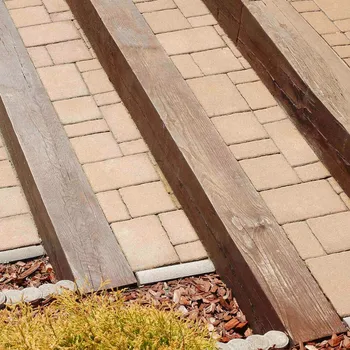 Venkovní dlažba Dlažba betonová BEST KORZO standard karamel výška 40 mm