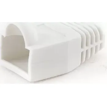 Síťový konektor Ochranná krytka na konektor RJ45, 100 ks, bílá
