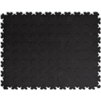 Dlažba Značkovací vinylová dlaždice SimpleJack Eco Triton Planet široká 39 x 51 cm Barva: Černá