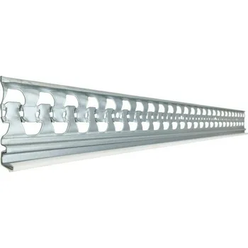 Stavební profil Profil soklový Retek 1225 PZ s okapničkou pro omítku 3 m