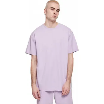 Pánské tričko Teplé pánské bavlněné oversize triko Urban Classics Barva: fialová liliová, Velikost: XL