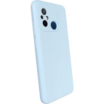 Pouzdro na mobilní telefon Picasee Liquid case na Xiaomi Redmi 12C - Vlastní gravírování - Modrá