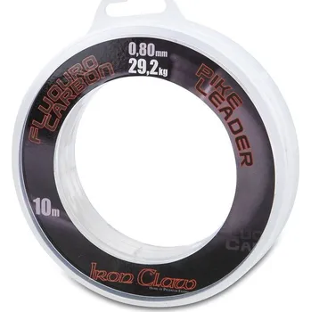 Iron Claw fluorocarbon Pike Leader 0,90 mm 10 m