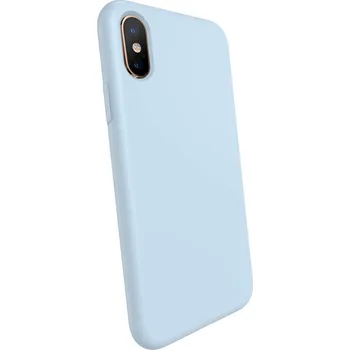 Pouzdro na mobilní telefon Picasee Liquid case na Apple iPhone X/XS - Vlastní gravírování - Modrá