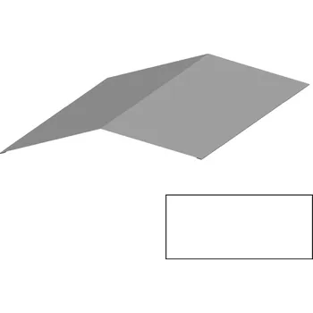 Střecha DEK Hřebenáč RS416S-150 SP&nbsp;25 RAL 9010 bílá