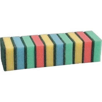 Houba na nádobí barevná Kana 55×80×30 mm 10 ks