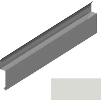Střešní lemovaní Dilatační lišta RS138A-90 SP 25 RAL 9002 šedobílá