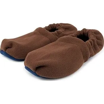 Pánské pantofle Vlnka Nahřívací pánské bačkory s levandulí hnědá velikost obuv dospělí 45