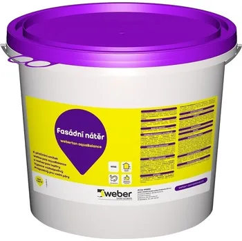 Fasádní barva Barva fasádní weberton aquaBalance SE2C 5 kg