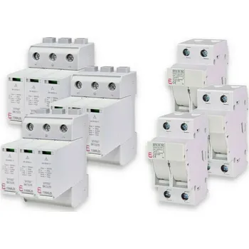 svodič přepětí Sada svodičů přepětí a odpojovačů ETI