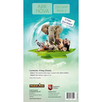 Desková hra Ark Nova: Zoo Map Pack 2 - EN
