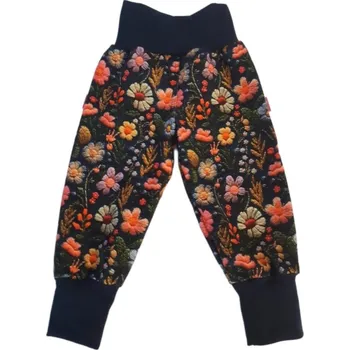 Rostoucí kalhoty z vysoce kvalitní teplákoviny Barva,Velikost: 86