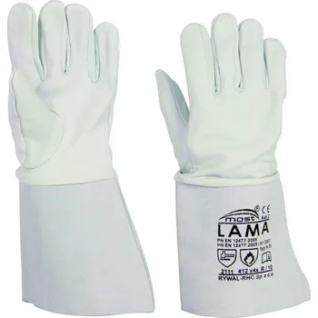 Svářečka Svářečské kožené rukavice TIG MOST LAMA velikost 10