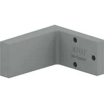 Stříška nad vchodové dveře EJOT Prvek upevňovací EJOT Iso-Corner výška 140 mm